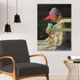 Wallity Cuadro Decorativo de Vidrio Templado Multicolor 70 x 100 cm